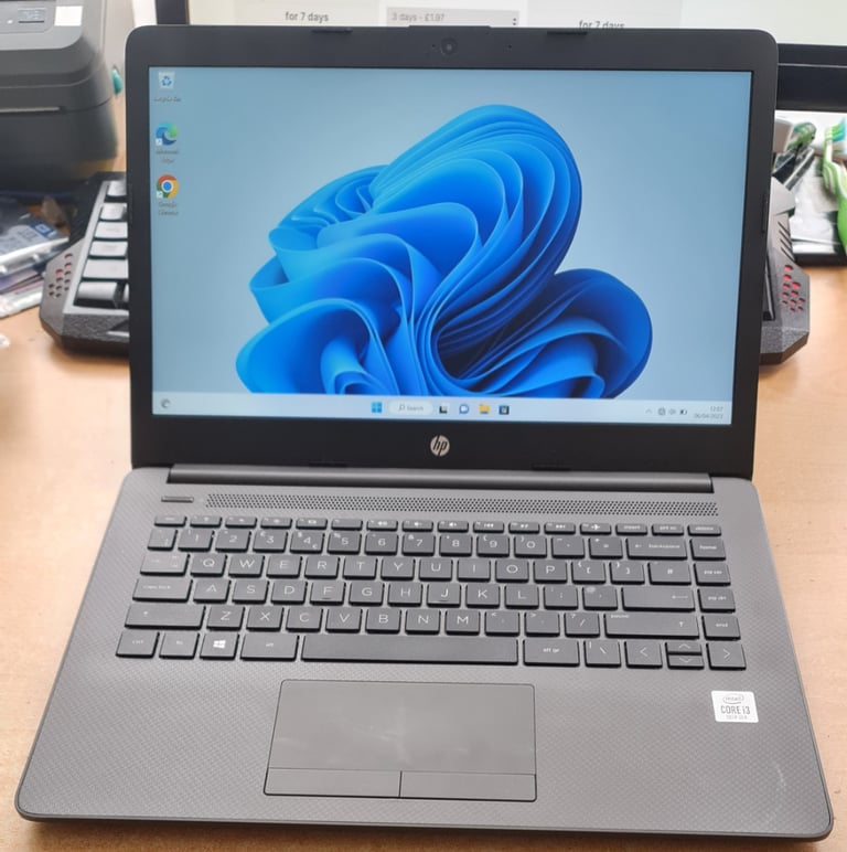 HP 240 G7 Laptop, 14", i3 10th Gen, 256GB SSD, 8GB, 1 Year Warranty