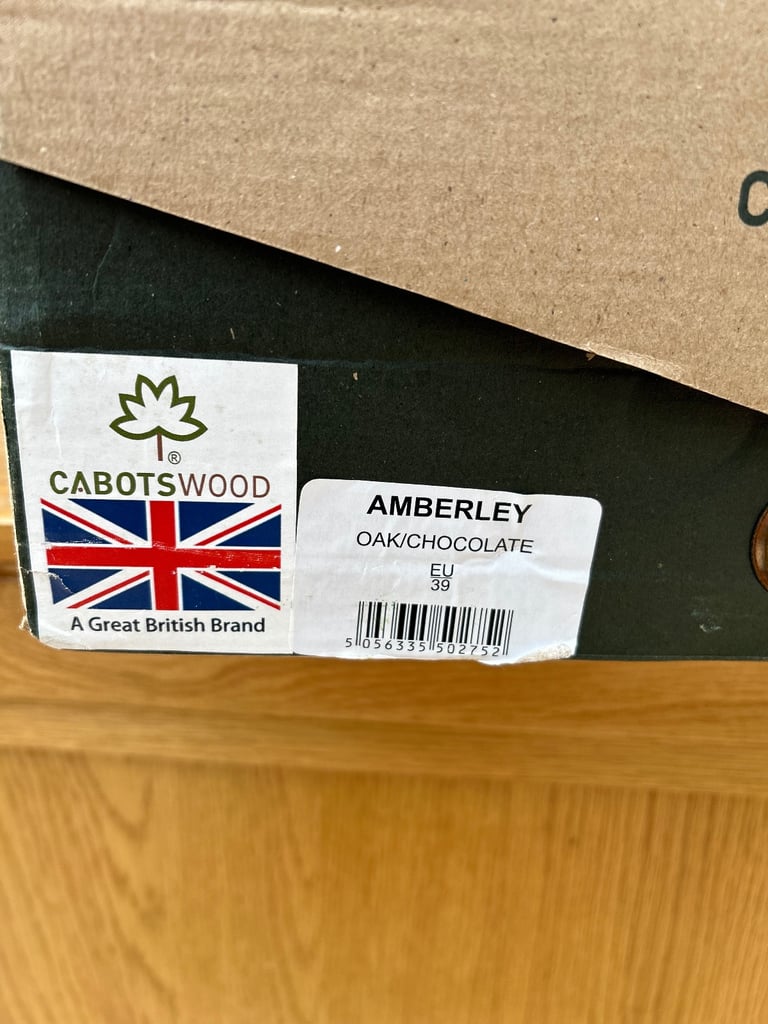 Cabotswood Amberley Oat Chocolate Ladies Long Boots Waterproof UK Size 6
