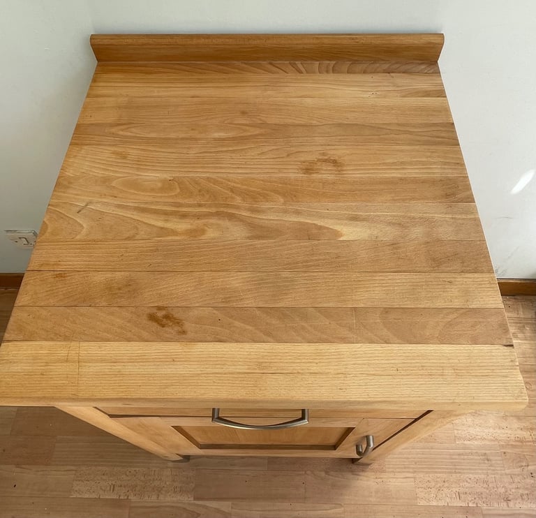 M&S Solid wood (oak) kitchen unit. 