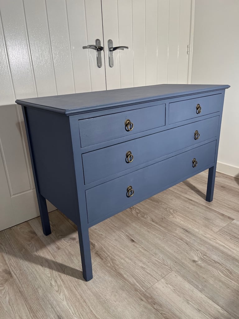 image for Vintage mahogany dresser, just refurbished 