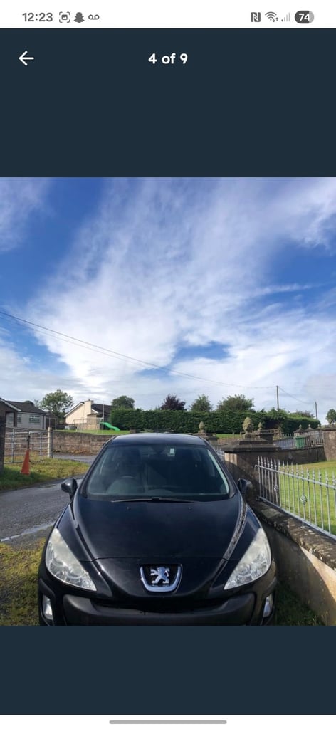 Peugeot, 308, Hatchback, 2010, Manual, 1560 (cc), 5 doors