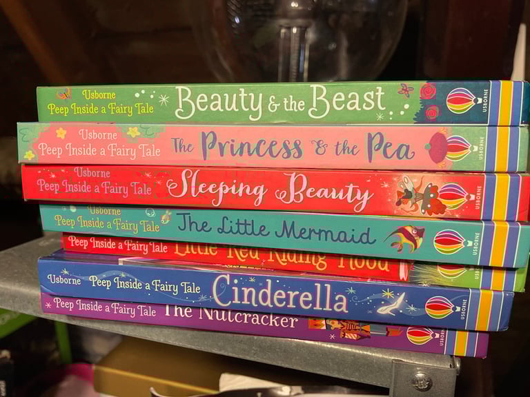image for Set of 7 Peep inside a fairytale Usborne books
