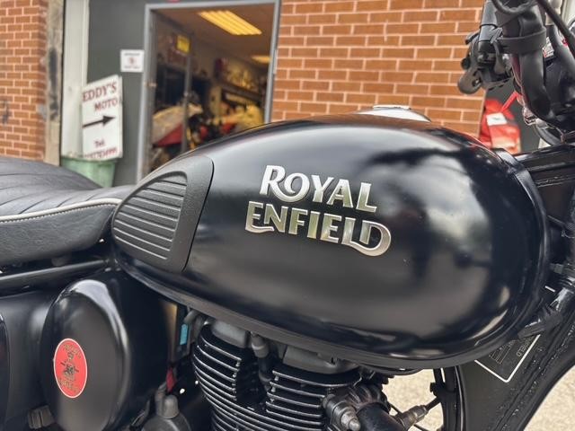 2022 ROYAL ENFIELD CLASSIC 350CC E5 STEALTH BLACK USED 