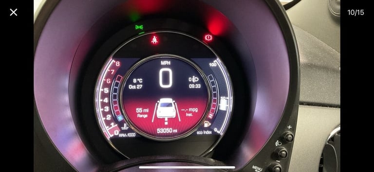 2017 Fiat 500 1.2 S 3dr HATCHBACK PETROL Manual