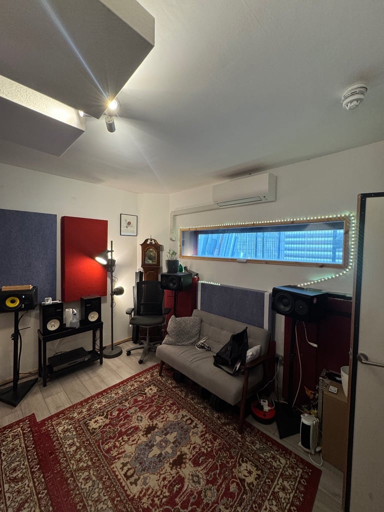 Music Studio with Window in Canning Town