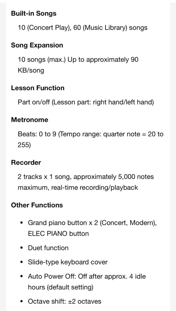 Casio Privia Px760 88 Key Digital Stage Piano