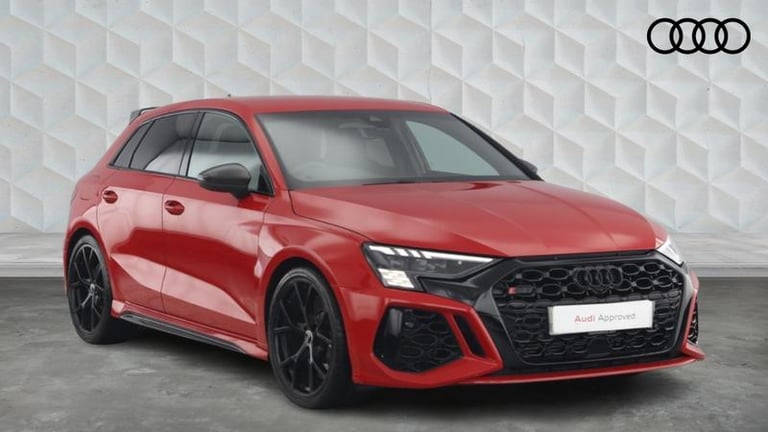 2023 Audi RS3 RS 3 Sportback Carbon Black   400 PS S tronic Automatic Hatchback Petrol Automatic