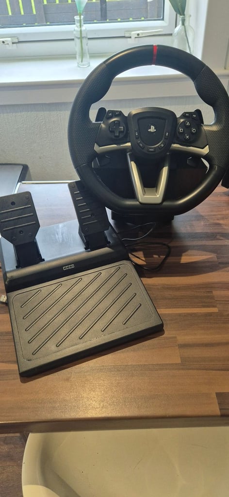 image for Playstation 4/5 steering wheel and pedals