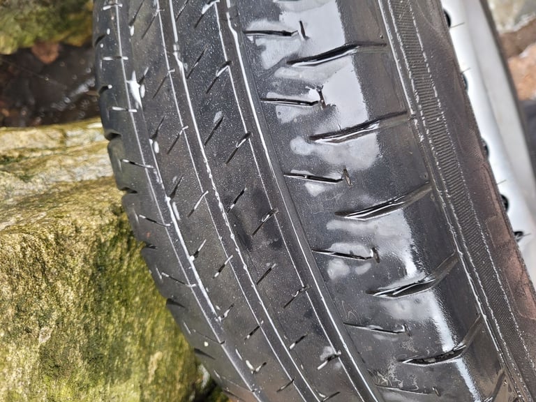 4x modern Merc sprinter 5stud MAN TGE 5 stud Vw crafter wheels and tyres size 205 75 16c