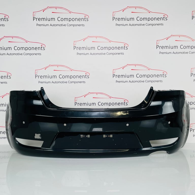 Kia Ceed Rear Bumper Genuine Hatchback In Black 2009 - 2012 [aj67]