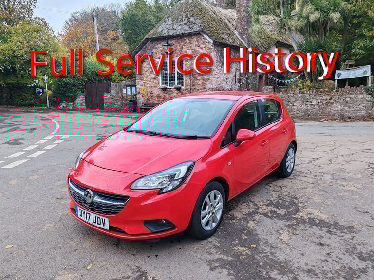 ⚡Full Service History /low 72K⚡Vauxhall, CORSA, Hatchback, 2017, Manual, 1398 (cc), 5 doors