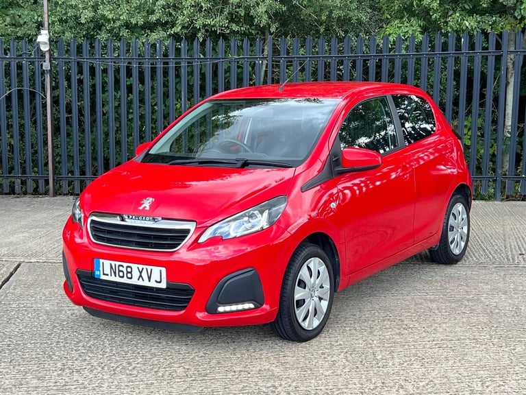 2018 Peugeot 108 1.0 Active Euro 6 5dr HATCHBACK Petrol Manual