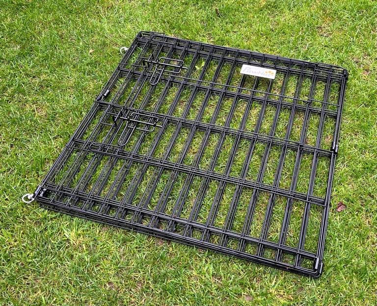 PawHut 24'' Pet Dog Playpen - Eight-Panel Metal Fence