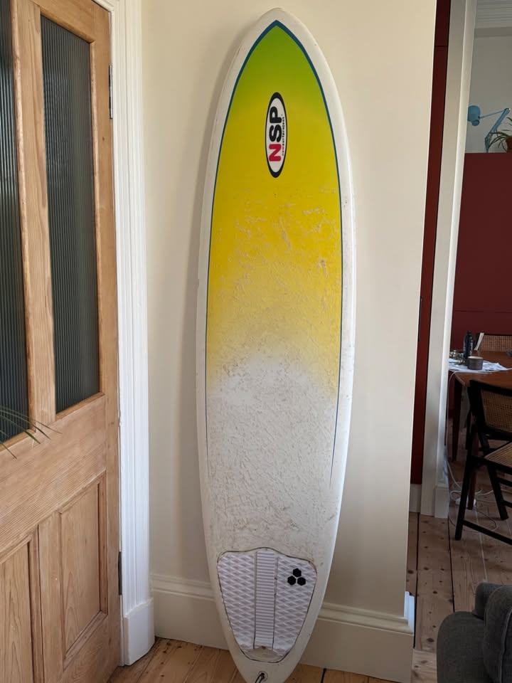 NSP 7'2" Surfboard 