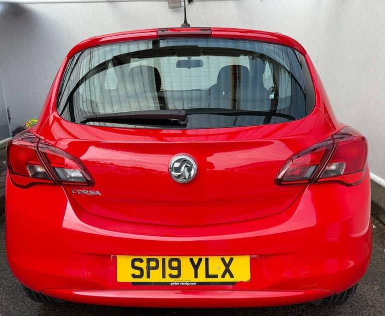 VAUXHALL CORSA 1.4 i ecoTEC Active Red Manual Petrol 2019 WARRANTY 12 MONTHS MOT