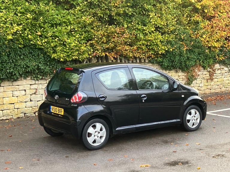2010 Toyota AYGO 1.0 VVT-i Black 5dr HATCHBACK Petrol Manual
