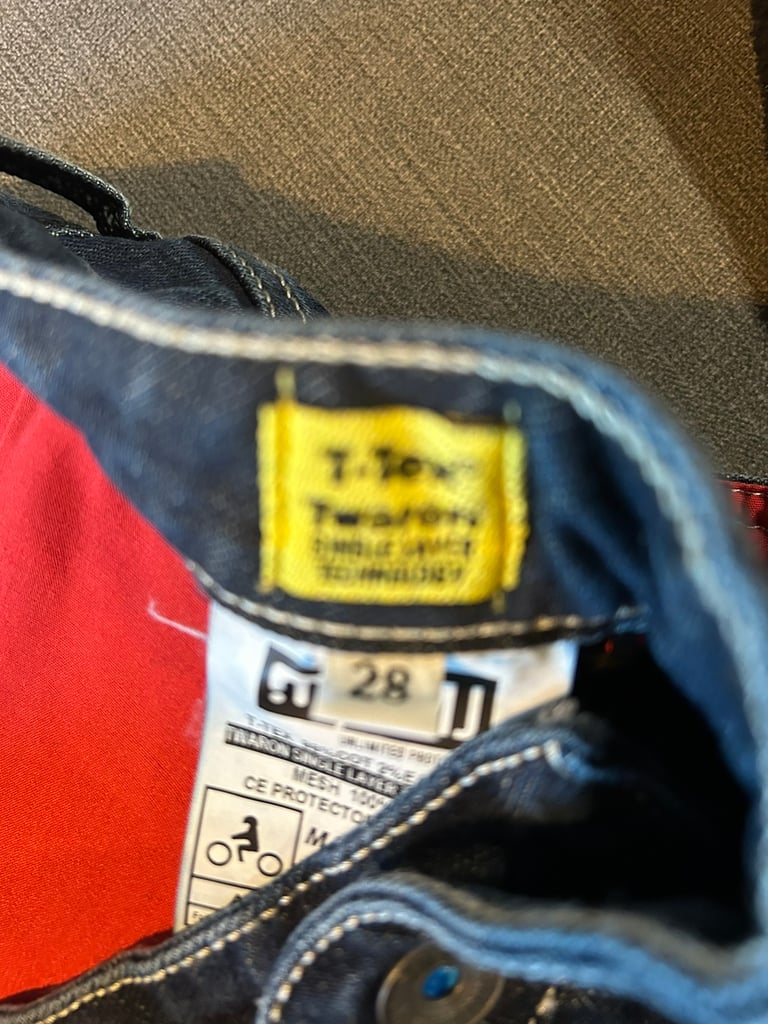 Women’s A rated motorcycle jeans