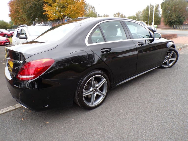 2017 Mercedes-Benz C Class 2.0 C200 AMG Line Saloon 4dr Petrol G-Tronic+ Euro 6 (s/s) (184 ps) Sa...