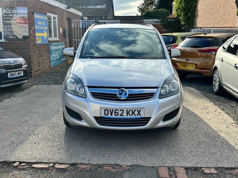 2012 62 VAUXHALL ZAFIRA 1.7 CDTI ECOFLEX EXCLUSIV MPV 5DR DIESEL MANUAL EURO 5 (