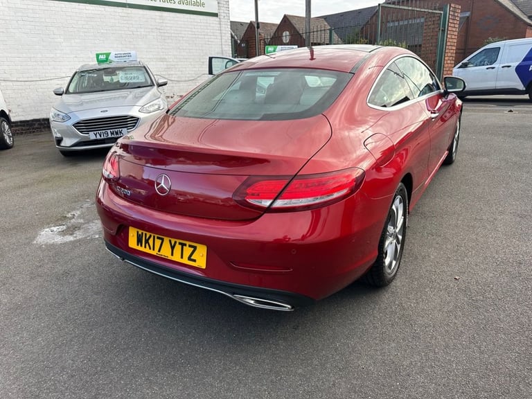 2017 Mercedes-Benz C Class C200 Sport Premium 2dr 9G-Tronic COUPE PETROL Automatic