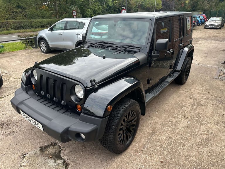 2013 Jeep Wrangler 2.8 Wrangler Sahara Unlimited CRD 197 Auto 4WD 4dr SUV Diesel Automatic