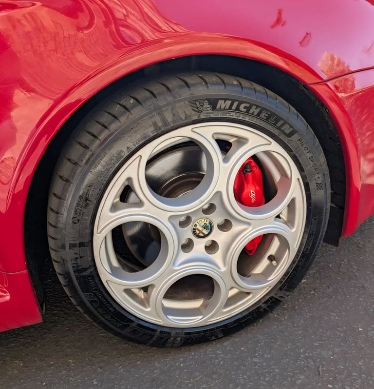 image for Genuine 156/147 GTA wheels with Michelin Pilot Sport 4 tyres
