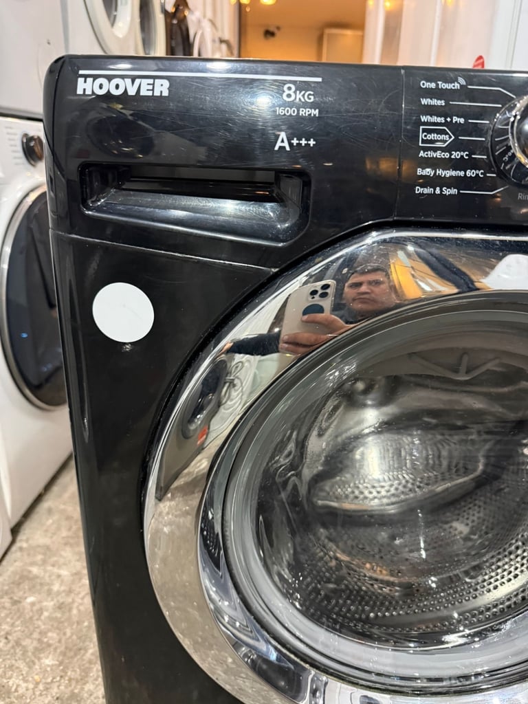 Hoover black Washing Machine With Free Delivery N Warranty 