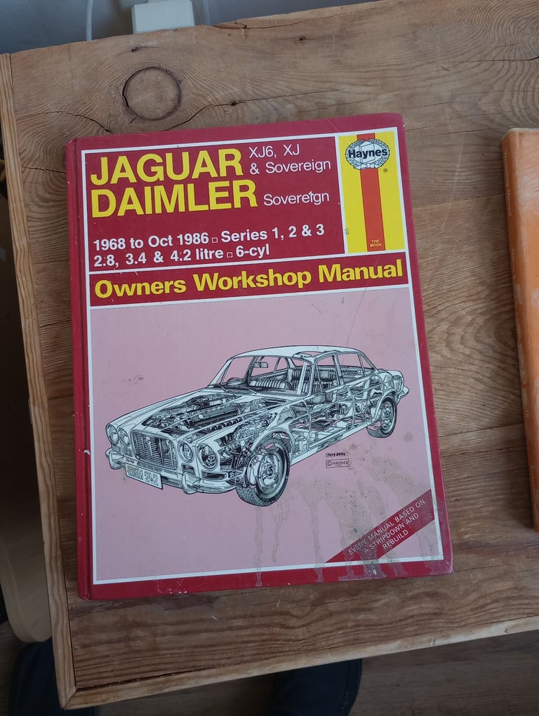 jaguar xj6 manuals.