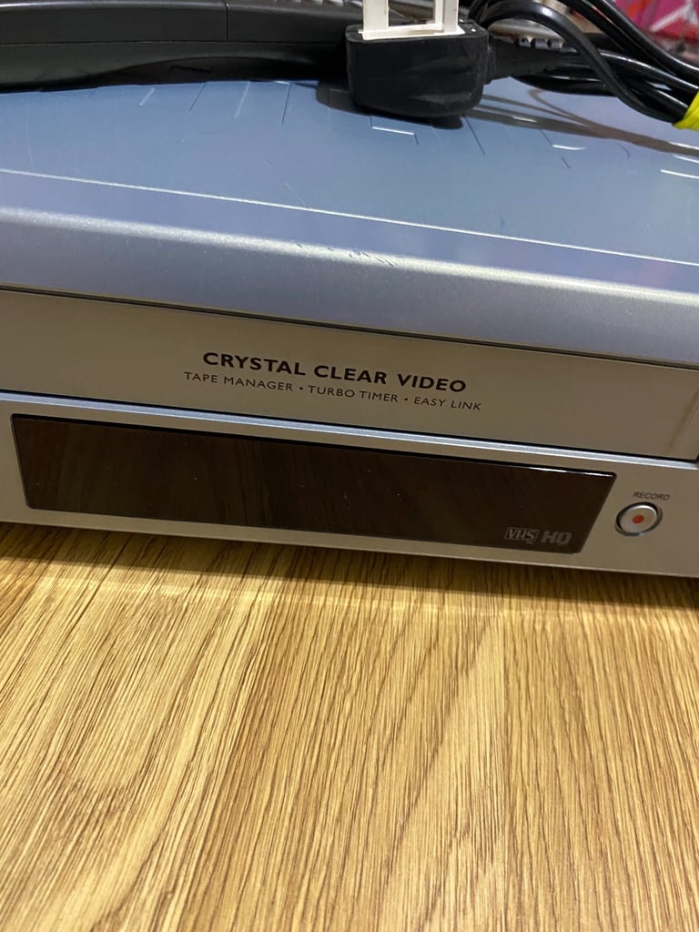 Philips VHS player with remote