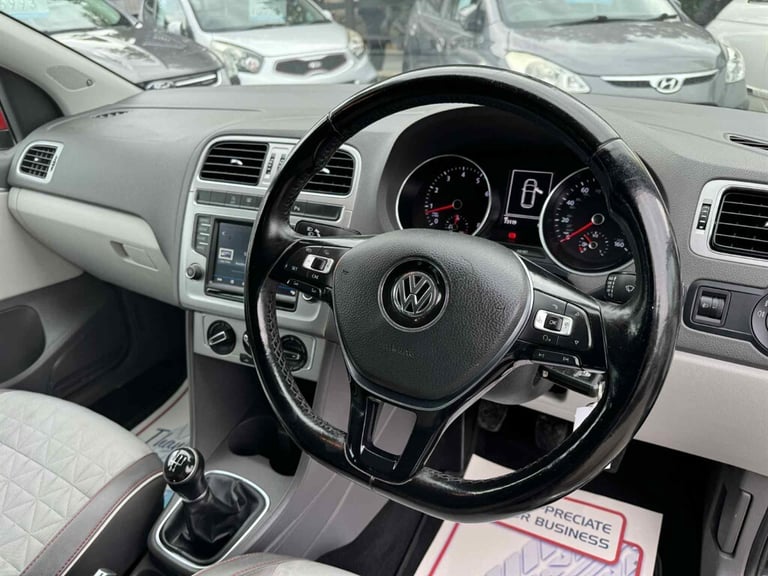 2017 Volkswagen Polo 1.2 TSI BlueMotion Tech R-Line Hatchback 5dr Petrol Manual Euro 6 (s/s) (90 ...