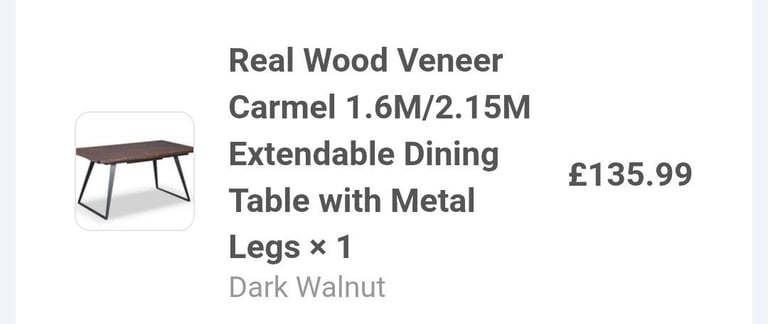 Dining table/large office desk in perfect condition 