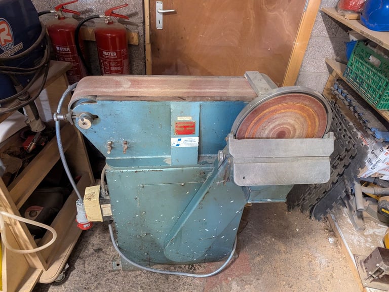 3 phase linisher/sander for sale