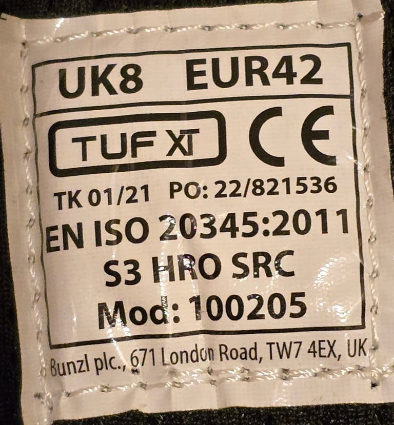 Brand new tuf xt size 8