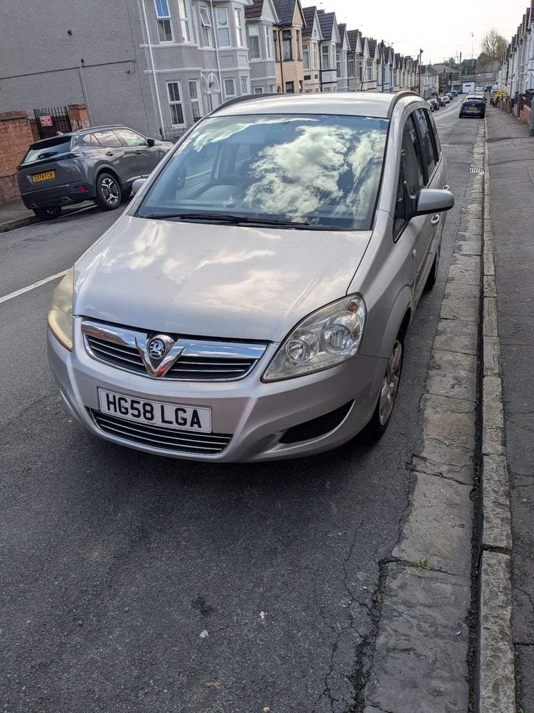 Vauxhall, ZAFIRA, MPV, 2009, Manual, 1598 (cc), 5 doors