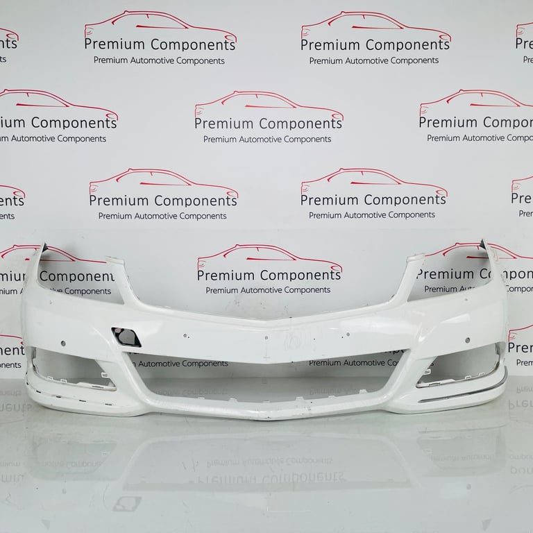 Mercedes C Class Front Bumper W204 Genuine White 2010 - 2014 [ap52]