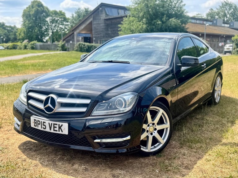 2015 Mercedes-Benz C250 CDi AMG Sport Coupe 7G-Tronic 96k FSH 