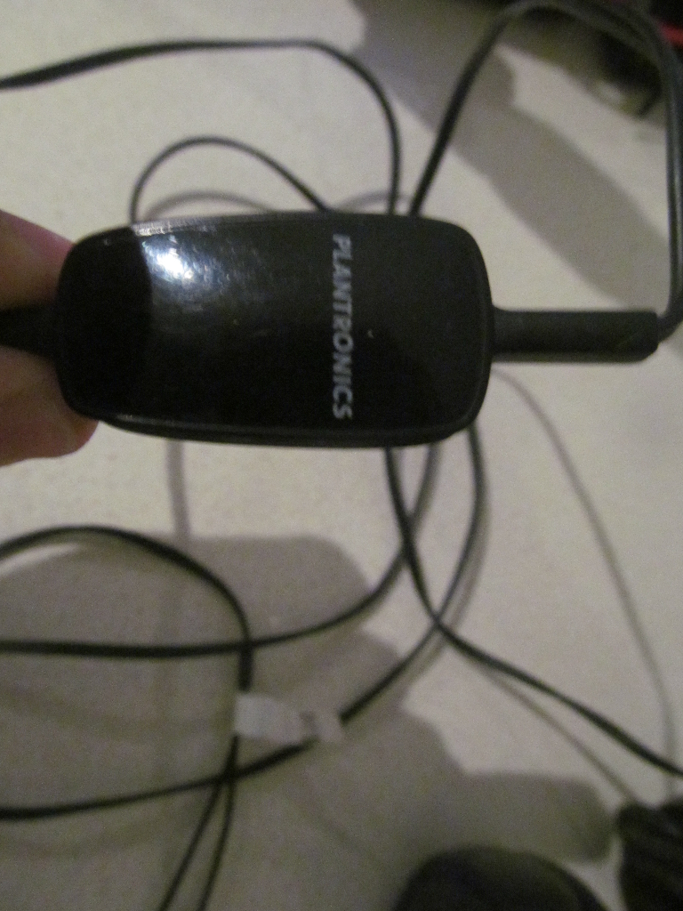 Plantronics Audio E8 A55 Jack Headset With Microphone.