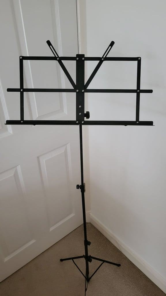 image for Adjustable Lightweight Sheet Music Stand