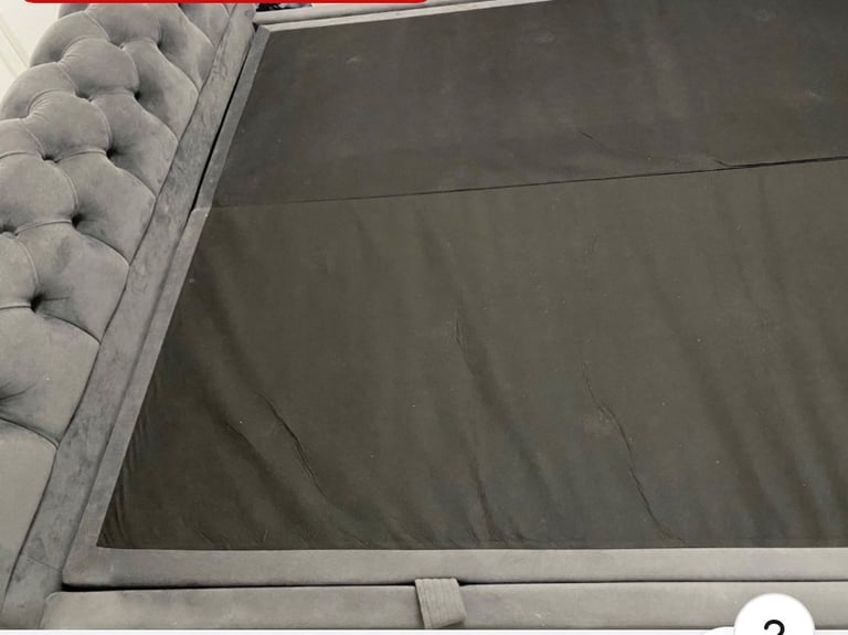 Furniture Village Aurora storage ottoman king size bed