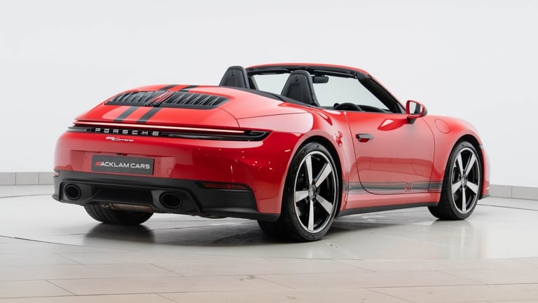 2025 Porsche 911 (25 Reg) 3.0 Carrera Convertible (992.2) Convertible Petrol Manual