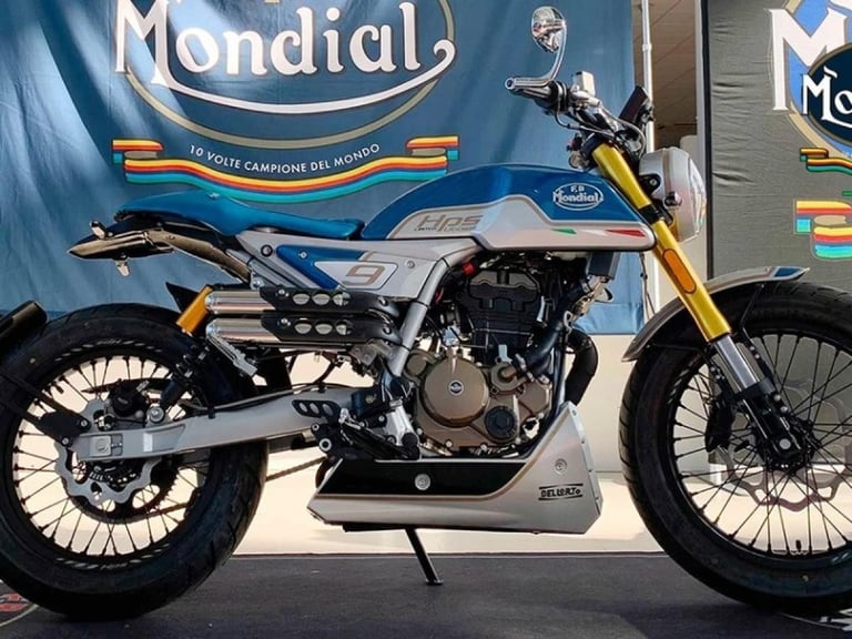 Mondial HPS 125 Ubbiali Edition 2024 Modern Classic Retro Cafe Racer Motorcyc...