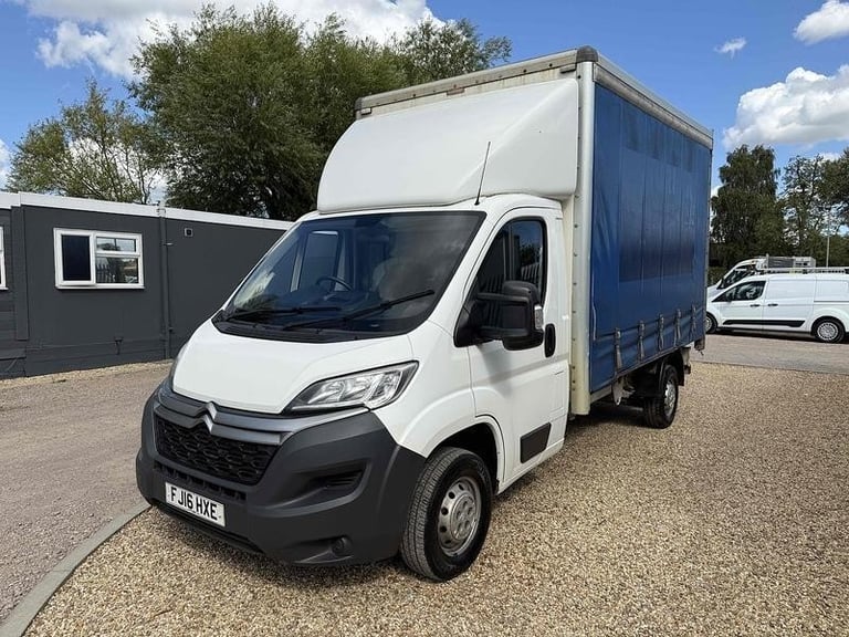 Citroen Relay HDi 35 2.2 CURTAIN SIDED LUTON VAN - WHITE