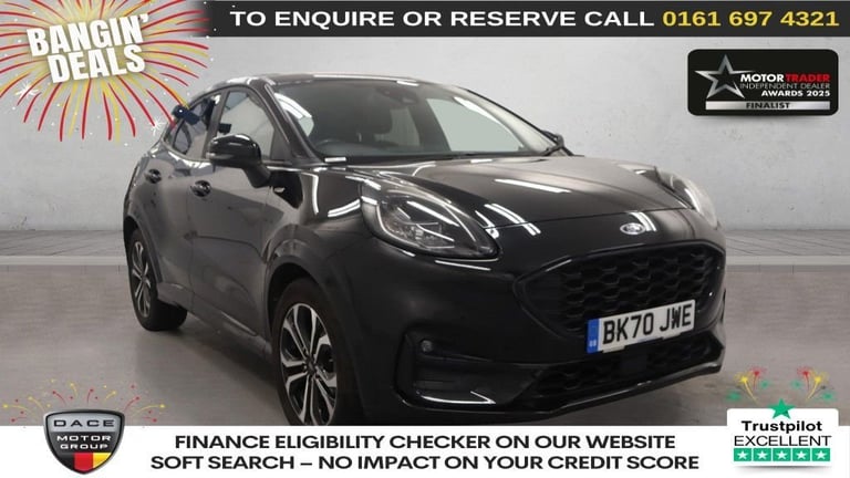 image for 2020 Ford Puma 1.0T EcoBoost ST-Line SUV 5dr Petrol Manual Euro 6 (s/s) (125 ps) HATCHBACK Petrol...