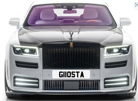 Gll0 STA ROLLS ROYCE GHOST GLOUCESTER RUGBY Cherished Number Plate Ghoster Glosta