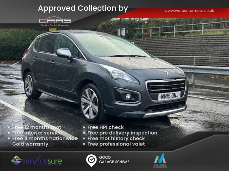image for 2015 Peugeot 3008 2.0 HDi Allure 5dr HATCHBACK Diesel Manual