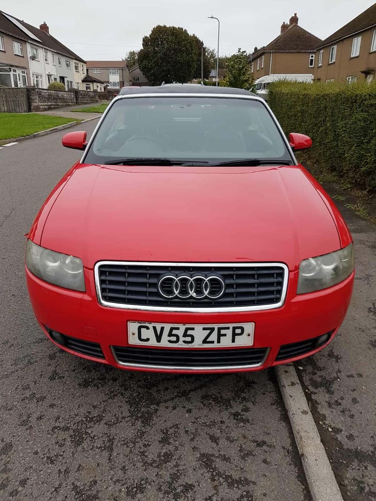 Audi A4 S line convertible. Low miles, reliable and mot until April.