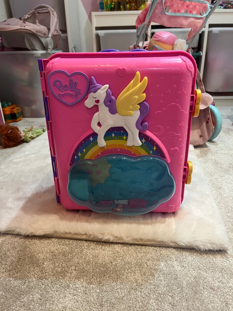 image for Polly pocket Pollyville Resort Roll Away Play set