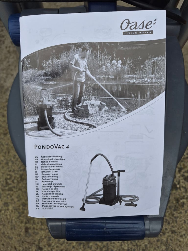 Oase pond vacuum 4