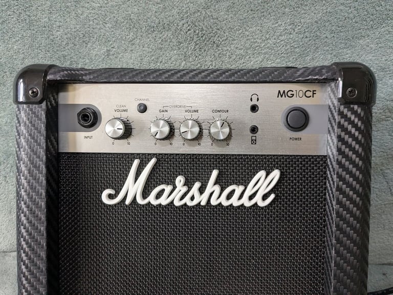 Electric guitar Cort Z44 and Marshall MG10CF amplifier - both barely used