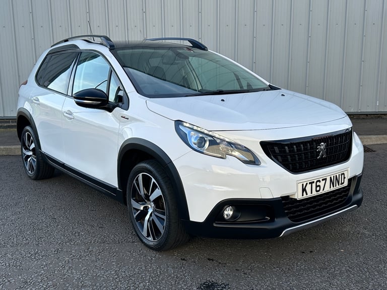 2018 67 PEUGEOT 2008 1.6 HDI GT LINE TURBO DIESEL * SATNAV * PAN ROOF * WHITE
